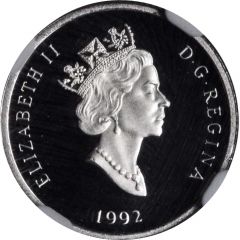 30 Dollars - Elizabeth II Cougar, Platinum