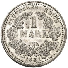 1 Mark - Wilhelm I Pattern