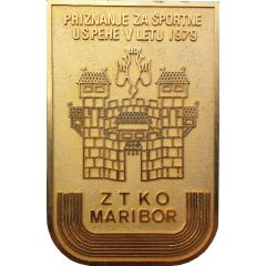 Plaquette - ZTKO Maribor