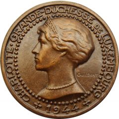 Medal - Charlotte Liberation of Luxembourg