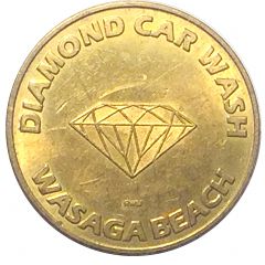 Token - Diamond Car Wash Wasaga Beach, Ontario