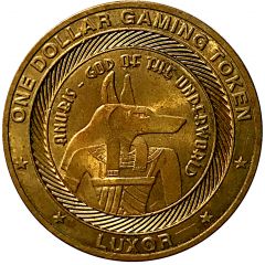 1 Dollar Gaming Token - Luxor Las Vegas, Nevada