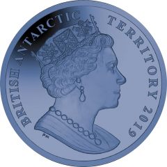 2 Pounds - Elizabeth II Emperor penguin, Titanium