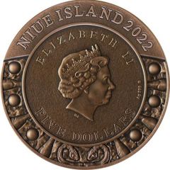 5 Dollars - Elizabeth II Shield of Athena