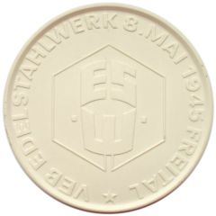 Medal - VEB stainless steel plant Freital