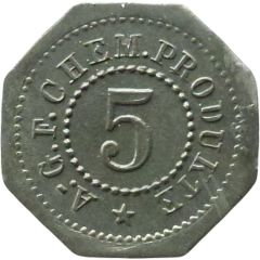 5 Pfennigs - Landshut A.G.F. Chem. Produkte