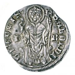 1 Grosso - Franchino I with Louis IV