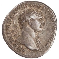 Denarius - Trajan S P Q R OPTIMO PRINCIPI FORT RED, Fortuna