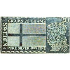 20 Grams - The Silver Mint Sweden