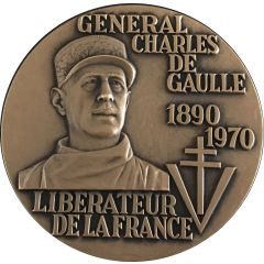 Medal - Charles de Gaulle liberateur