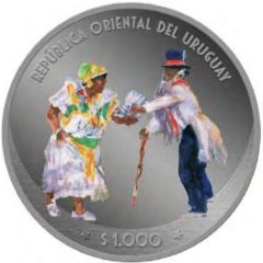 1000 Pesos Uruguayos Candombe