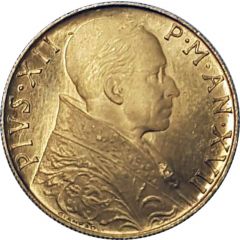 100 Lire - Pivs XII