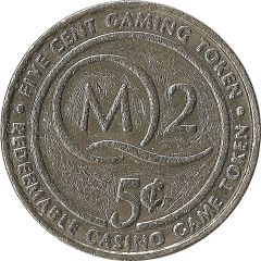 5 Cent Gaming Token - Cunard Casino