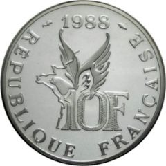 10 Francs Roland Garros