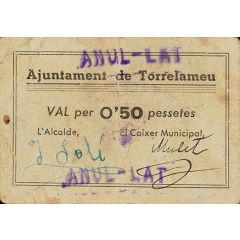 0.50 Pesetas Torrelameu