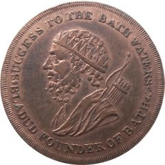 1/2 Penny Somerset - Bath / F. Heath