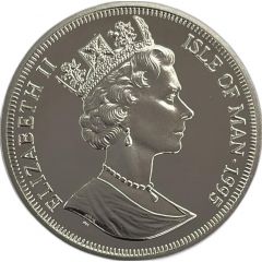 1 Crown - Elizabeth II Heinkel HE-111, Silver Proof