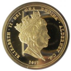 5 Pounds - Elizabeth II Platinum Wedding - EP, Gold-Plated