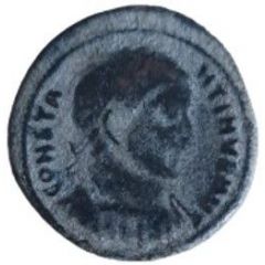 Nummus - Constantine I VOT XX MVLT XXX, Thessalonica