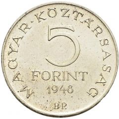 5 Forint Revolution of 1848 - Trial strike