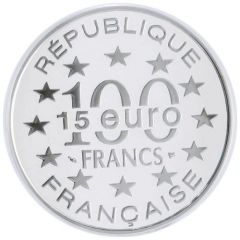 100 Francs / 15 Euro Grand Place