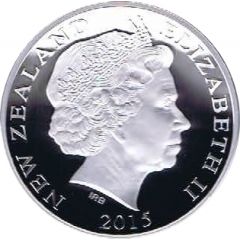 1 Dollar - Elizabeth II 4th Portrait, Cricket World Cup