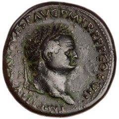 Sestertius - Titus S C, Spes