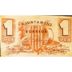 1 Peseta Borredà