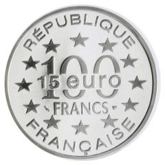 100 Francs / 15 Euro St. Nicholas Cathedral