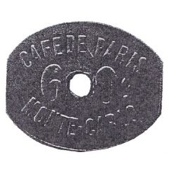 60 centimes - Café de Paris Monte-Carlo
