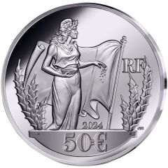 50 Euros The sower and Lady Liberty