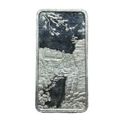 1 Oz Silver - Hamilton Mint The Wisconsin Dells