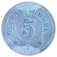 5 Pfennig - Hamborn Zeche Neumühl
