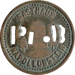 50 Pfennig - Gasthaus Napoleonstein Leipzig