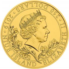 250 Dollars - Elizabeth II Czech Lion