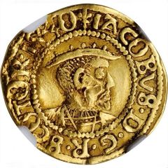 1/3 Ducat - James V 3rd Coinage