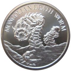 1 Ounce - Intaglio Mint Mongolian Death Worm
