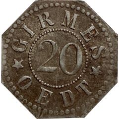 20 Pfennig - Oedt Girmes