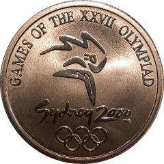 Medal - Sydney Olympics Syd Cycling - Alternate Version