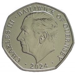 50 Pence - Charles III Madeleine