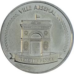 Jeton touristique - Monnaie de Paris - Rochefort - Ville arsenal