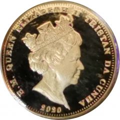 1/8 Sovereign - Elizabeth II The last shilling
