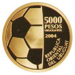 5000 Pesos Uruguayos FIFA