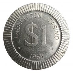 Token/Chip - 1 Dollar - Launceston Casino Chip