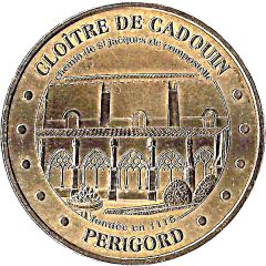 Monnaie de Paris Tourist Token - Périgord Cloître de Cadouin