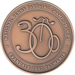 Medal - Evandale National Penny Farthing Championships