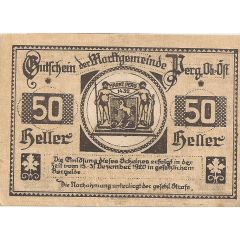 50 Heller Perg