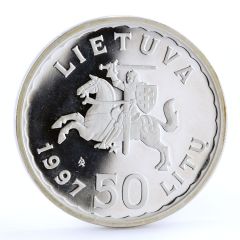 50 Litų 600th Anniversary of the settling down of Karaims and Tartars in Lithuania