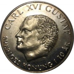 200 Kronor - Carl XVI Gustaf 10 years of Reign