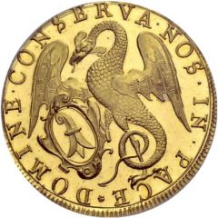 1/2 Thaler Gold pattern strike